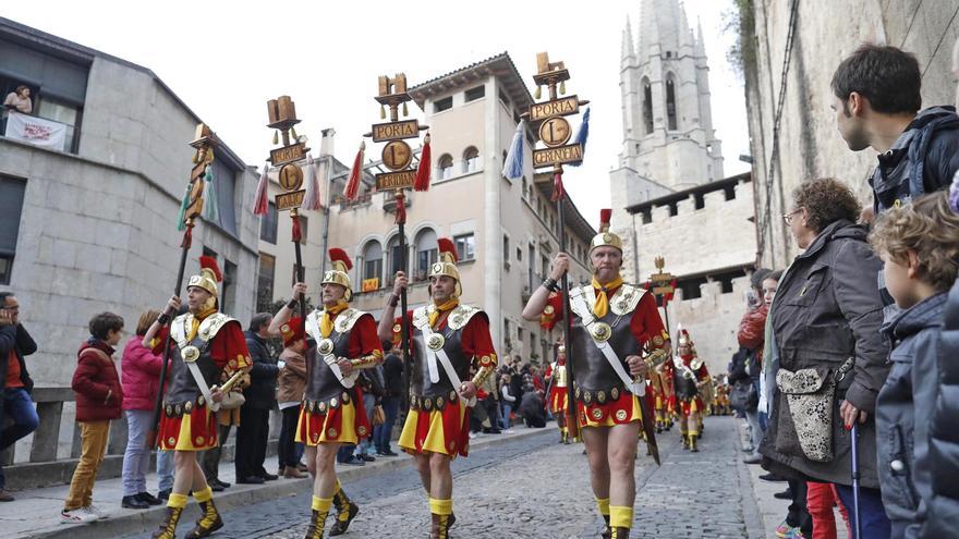 Aquest és el recorregut que faran els Manaies de Girona