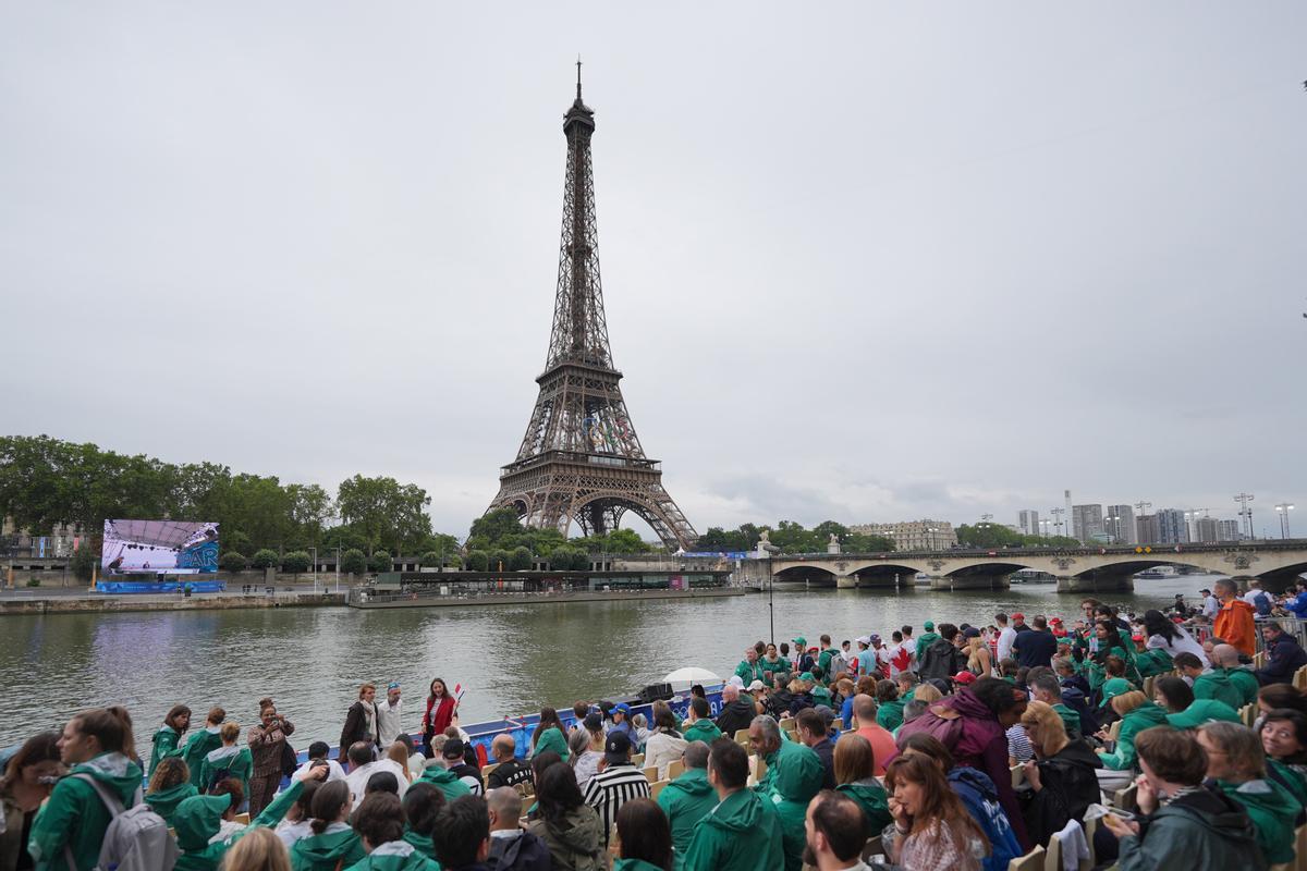 Río Sena en París.