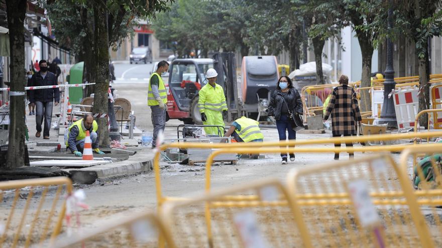 El paro sube en 20 personas en octubre debido al arrastre de Tabeirós y Montes