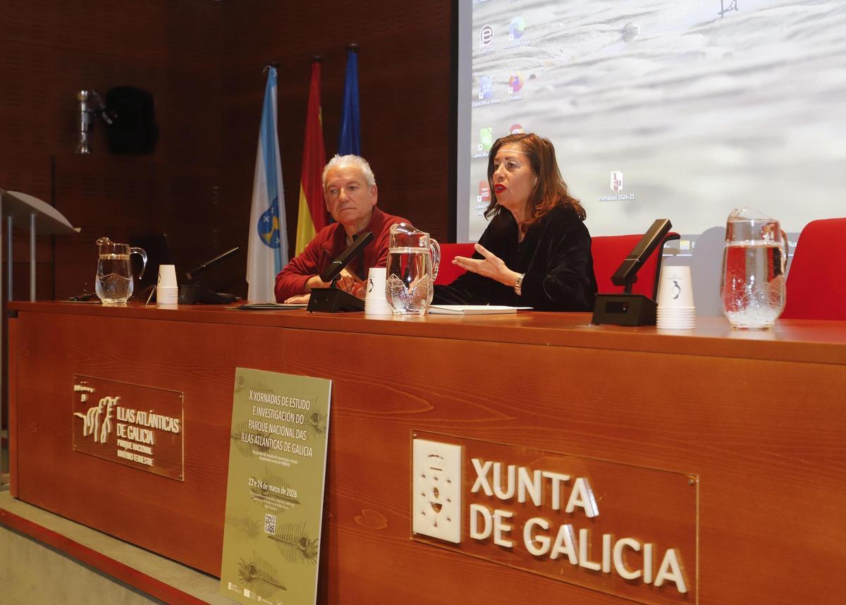 Marisol Díaz, con José Antonio Fernández Bouzas.
