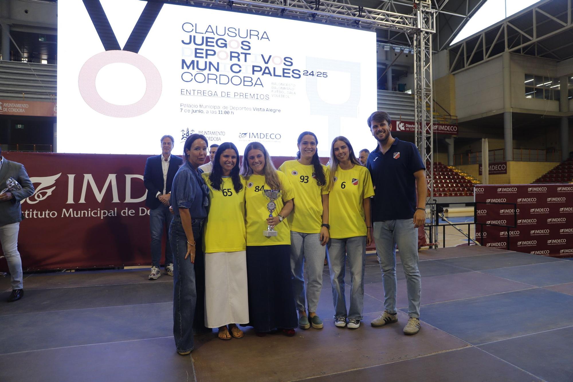 La entrega de premios de los Juegos Municipales en imágenes