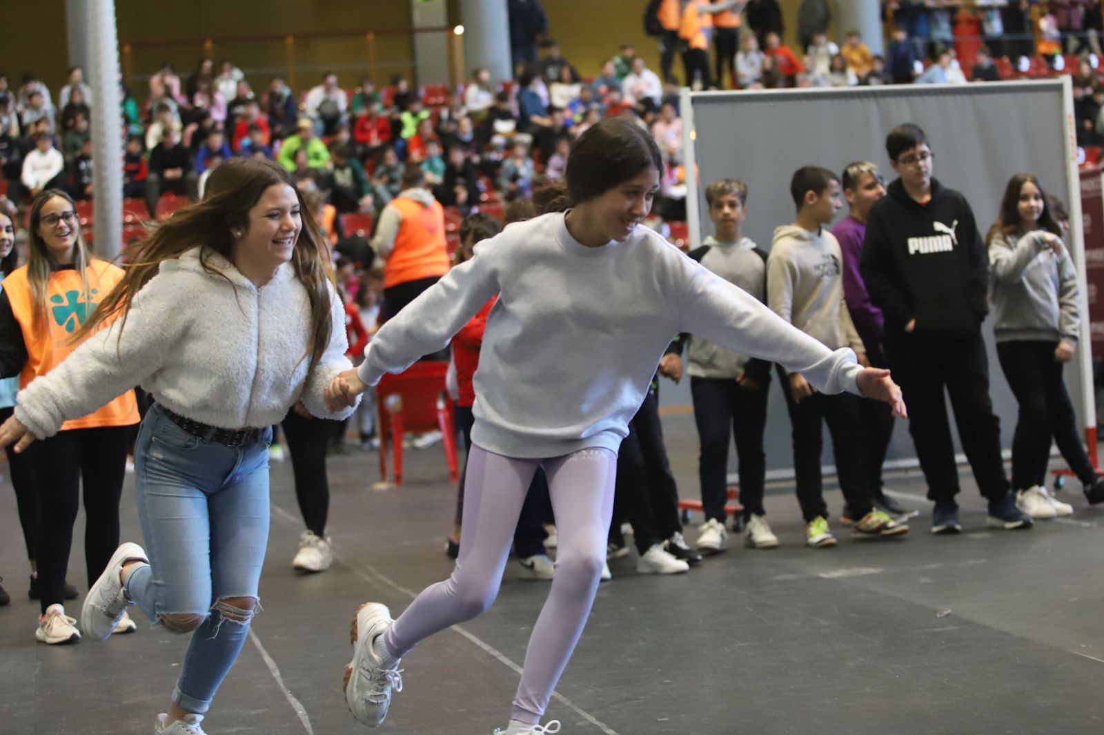 El palacio municipal de deportes Vista Alegre acoge una nueva edición de la Gimnastrada