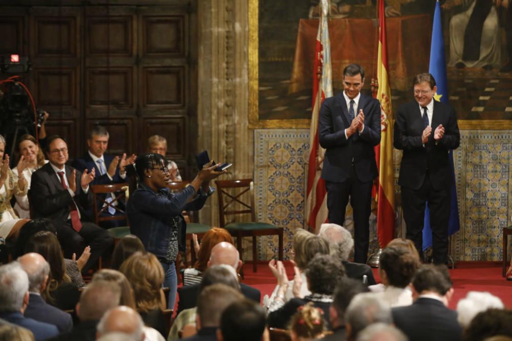 9 d'Octubre: Acto institucional en la Generalitat