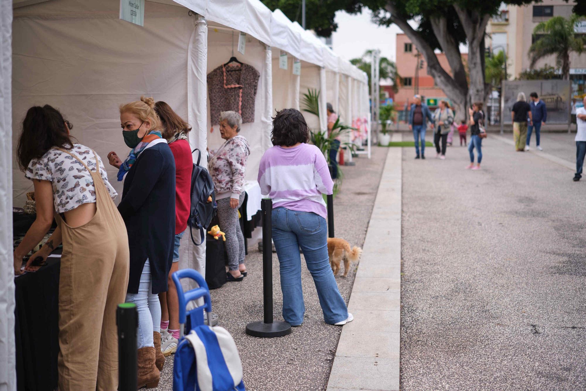 Inauguración de la I Muestra de Artesanía de La Cuesta