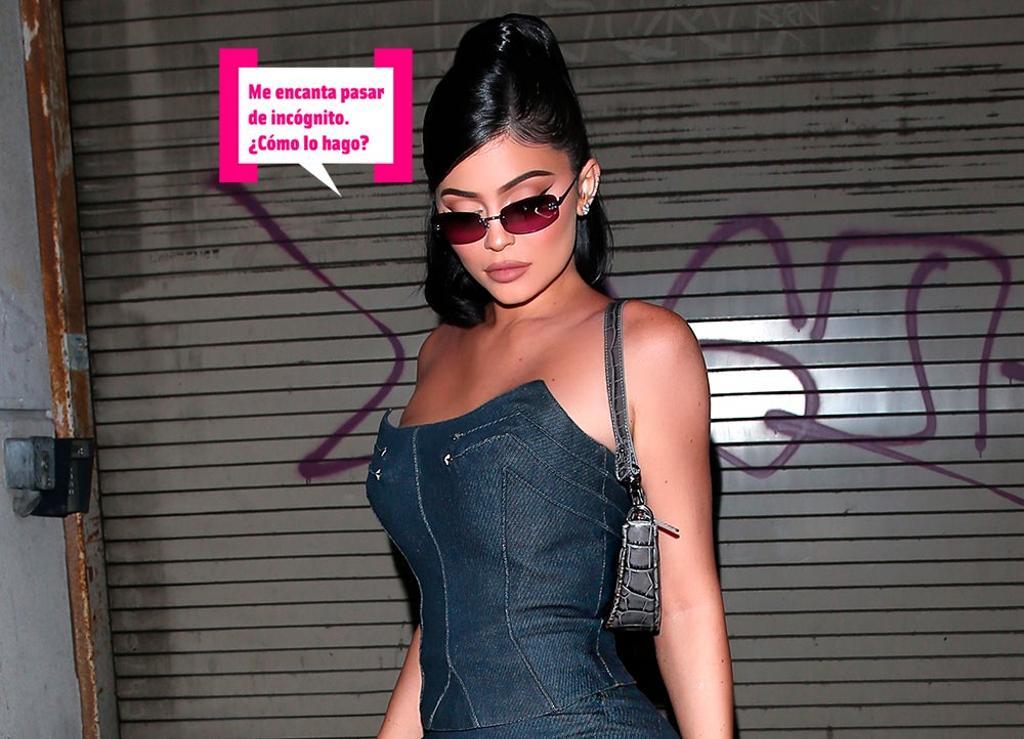 Kylie Jenner en plan discreta