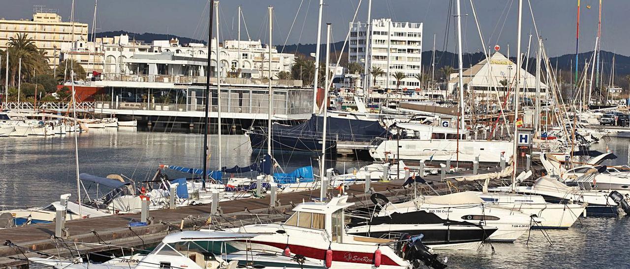 Imagen de archivo del puerto de Sant Antoni.