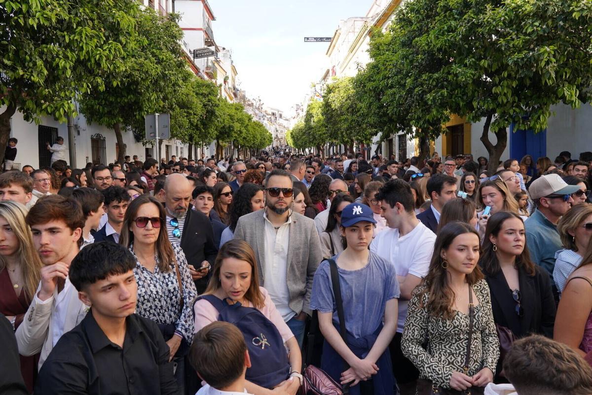 Devoción en San Francisco en el Domingo de Ramos
