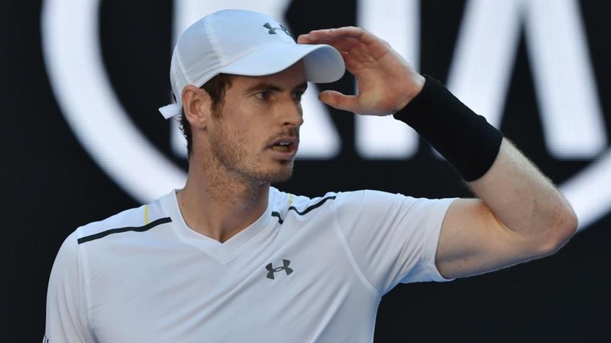 Andy Murray, en acción