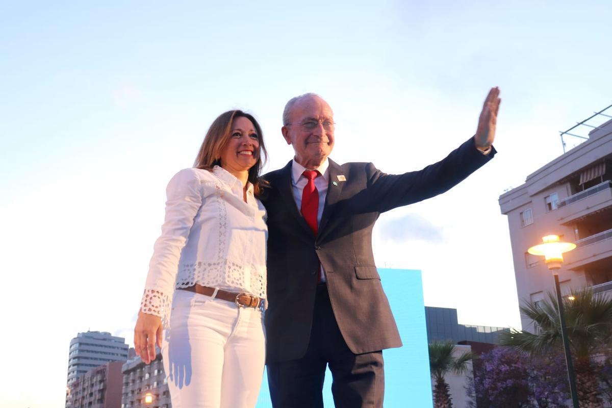 Patricia Navarro y Paco de la Torre en el inicio de la campaña.