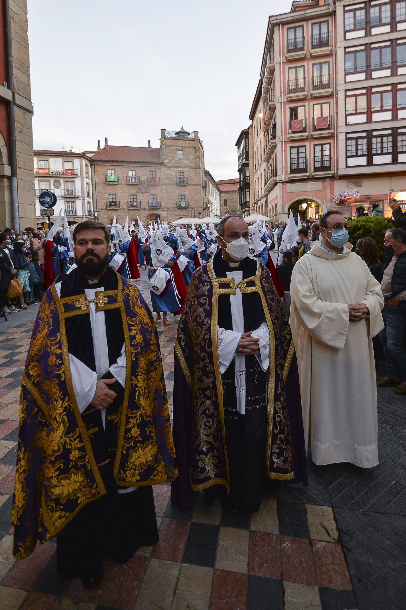 EN IMÁGENES: Los sanjuaninos protagonizan la procesión de la Tercera Palabra en Avilés
