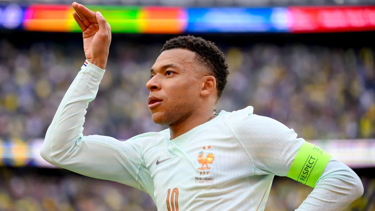 Mbappe, estrella de Francia