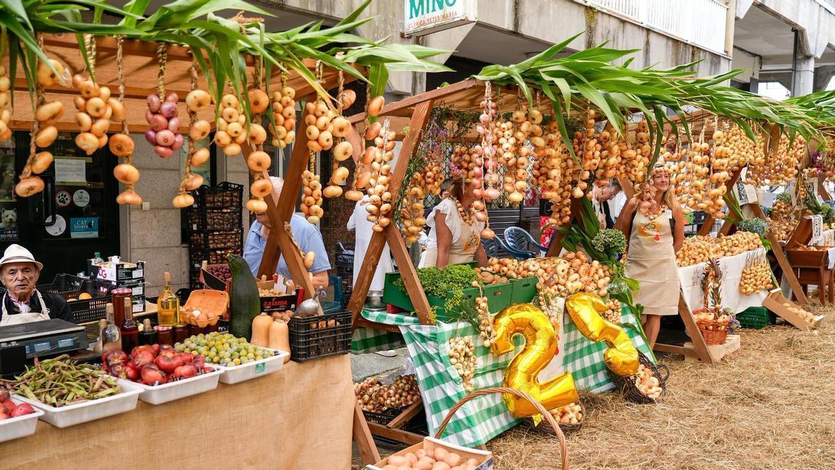 Feria de la cebolla chata de Miño