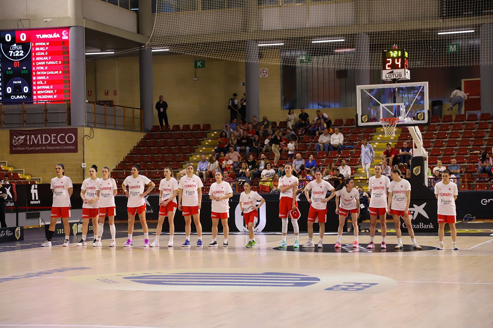 La selección española de baloncesto ante Turquía, en imágenes