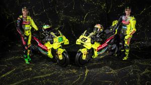 Morbidelli y DiGiannantonio con la nueva moto