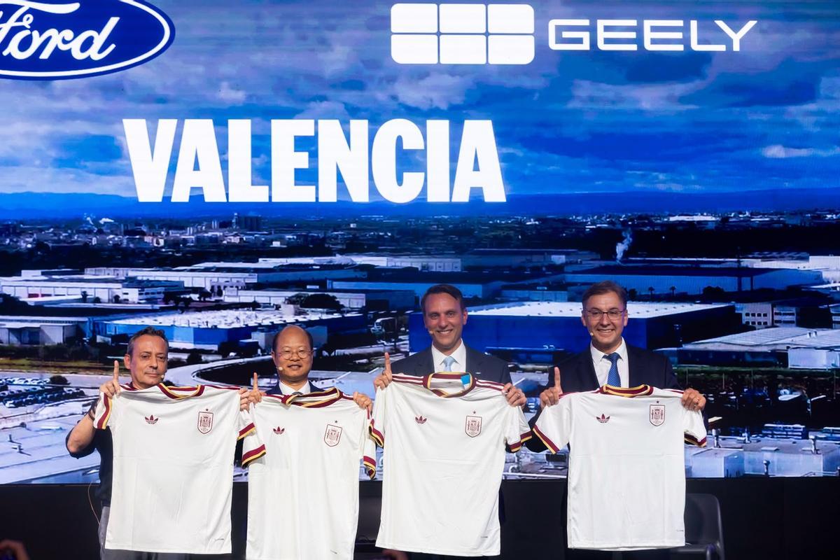 Ford y Geely compartirán la propiedad de la factoría de Almussafes y producirán cinco modelos en 2028