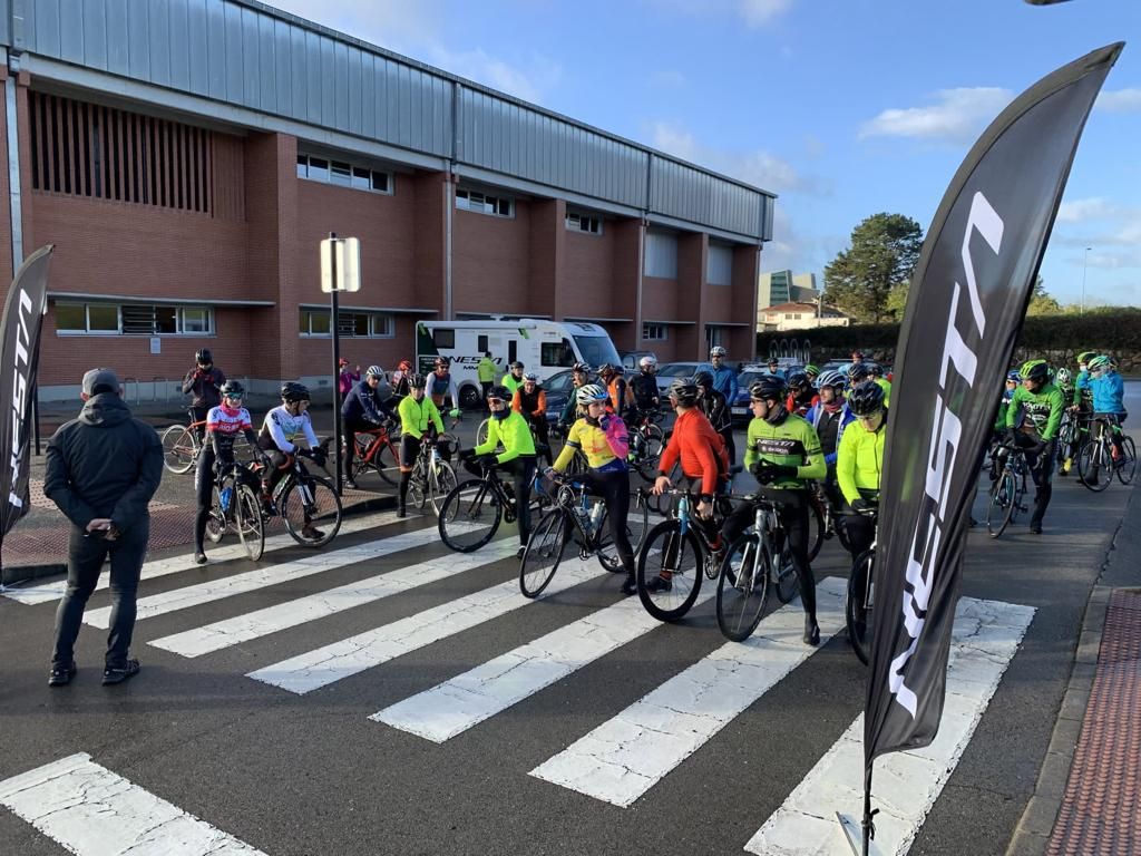 Así fue la primera "Vuelta a Siero en Bici"