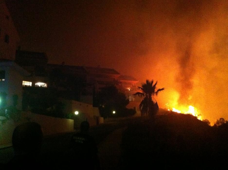 Cinco años desde el gran incendio de la Costa del Sol