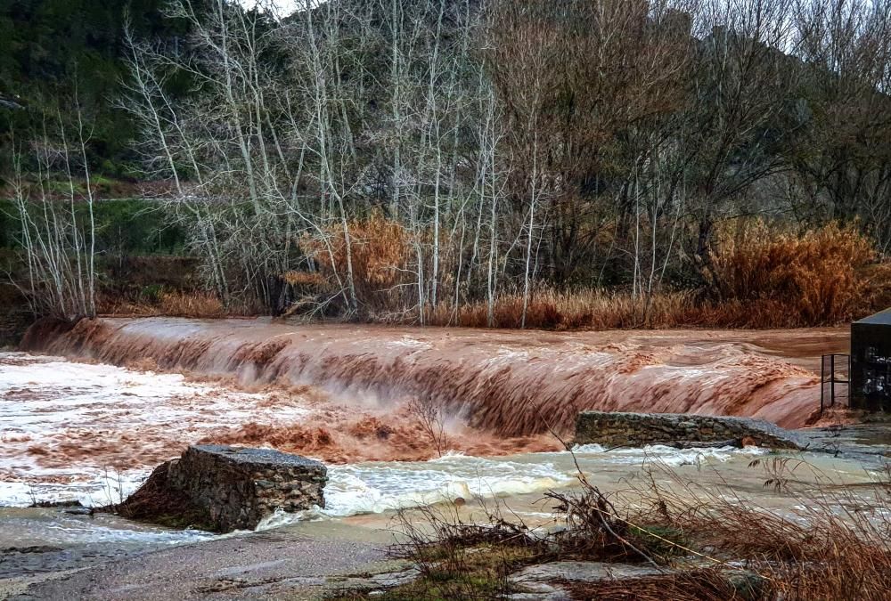 La pluja fa créixer el cabal dels rius a la Catalu