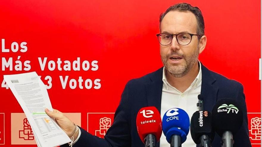 El PSOE ve &quot;clave&quot; para el futuro de Elche un apeadero en el Parque Empresarial