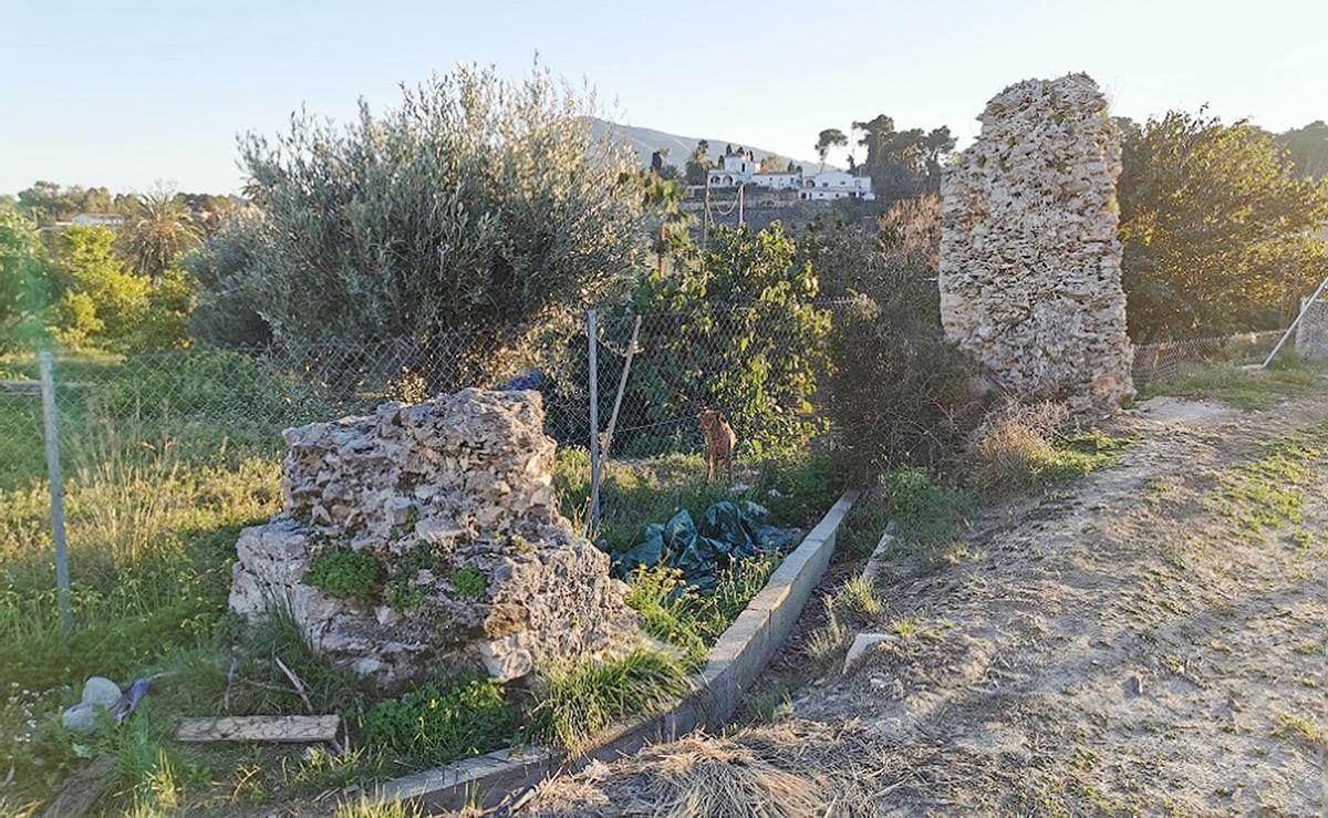 Restos del acueducto romano Els Arcs de Altea