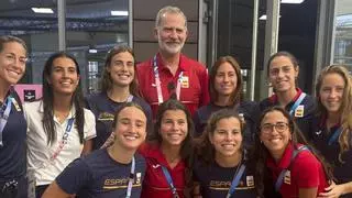 El Rey visita la Villa Olímpica en París para animar a los deportistas españoles