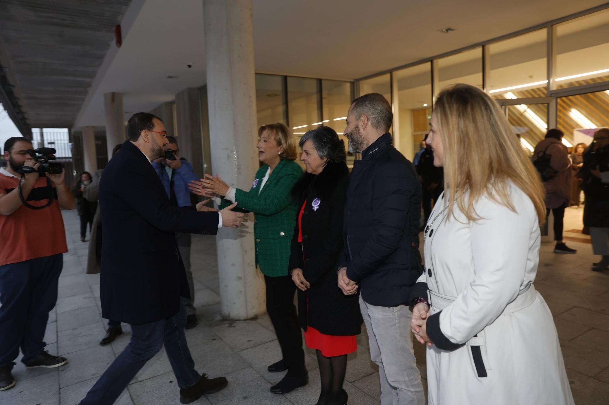 Así fue el acto institucional por el 25N