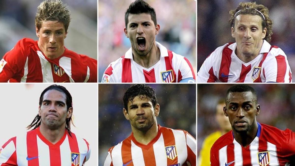 Torres, Agüero, Forlán, Falcao, Costa y Jackson dejaron pingües ingresos en las arcas del Atlético