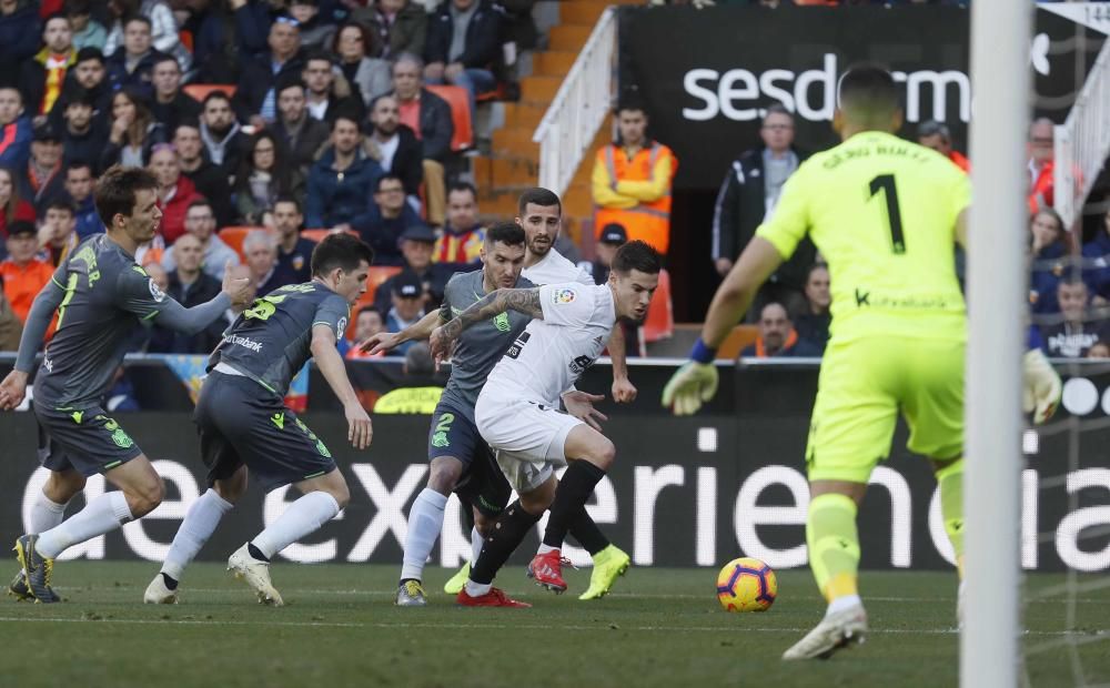 Valencia CF - Real Sociedad: Las fotos del partido