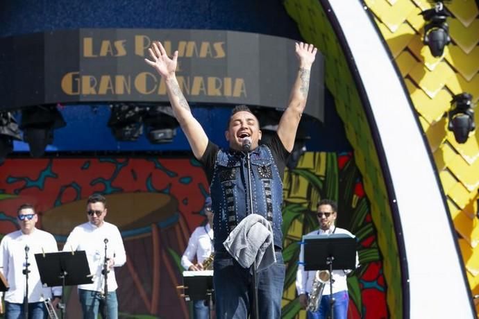 24.02.19. Las Palmas de Gran Canaria. Carnaval 2019. Carnaval de día en el Parque de Santa Catalina, concierto de Manny Manuel . Foto Quique Curbelo  | 24/02/2019 | Fotógrafo: Quique Curbelo