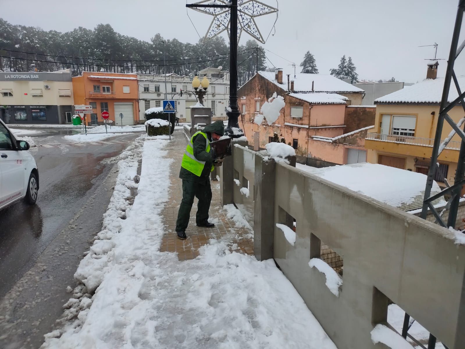 Nieve en Bocairent