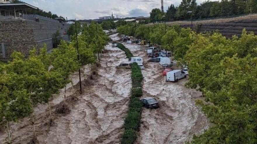 Los expertos piden actualizar ya la medición de riesgos: la riada en la Z-30 fue más veloz que la de Biescas