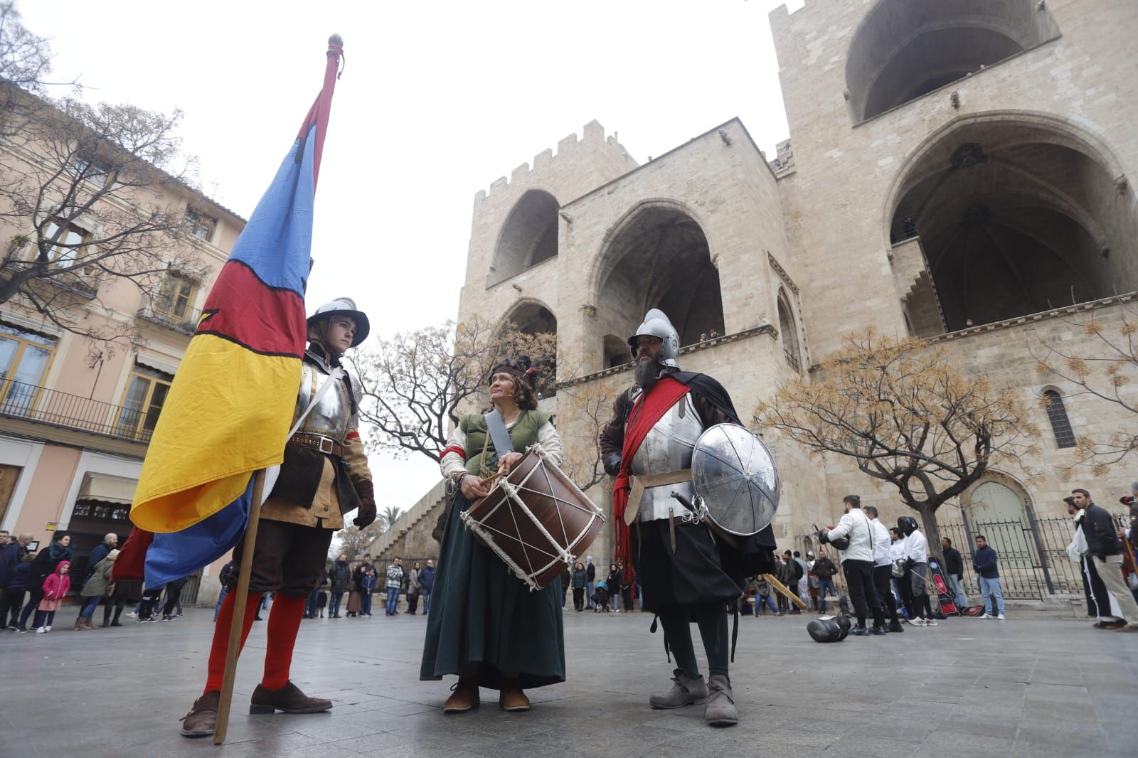 Exhibición de esgrima en València