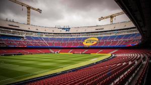 Imagen del Spotify camp Nou desde la grada.