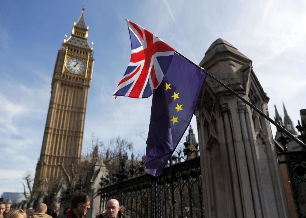 Manifestación en Londres contra el ''Brexit''