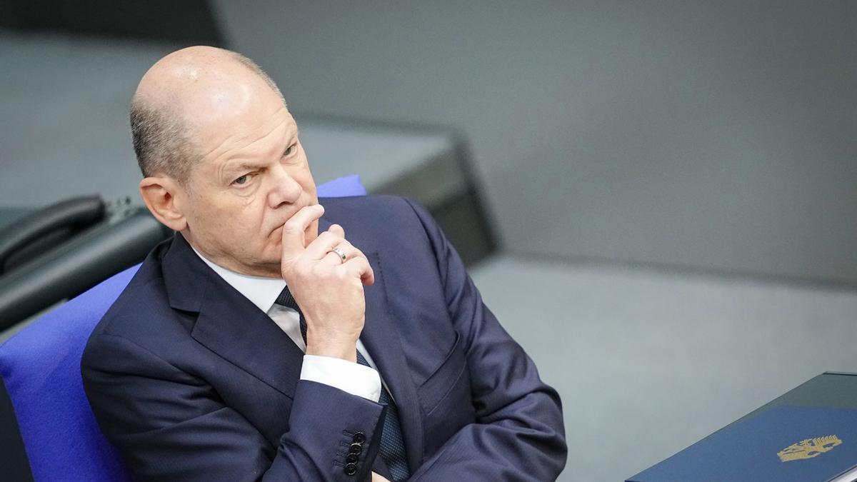 El canciller de Alemania, Olaf Scholz.