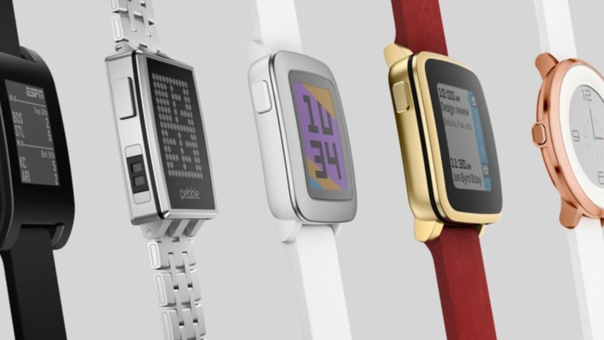 Relojes Pebble.