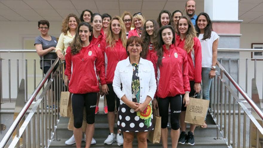 Santa Lucía acoge una gala internacional de gimnasia rítmica