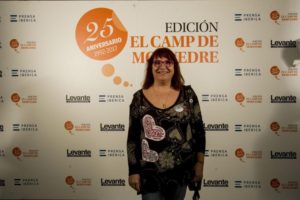 Gala 25 Aniversario Levante-EMV Edición Camp de Morvedre. Maite Lafuente, portavoz de "Amigas Supervivientes"