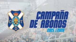 Sigue en directo la presentación de la campaña de abonos del CD Tenerife