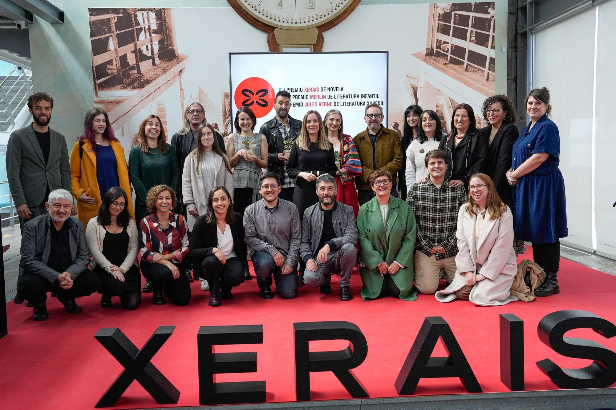 Entrega dos premios Xerais no Museo do Mar de Vigo