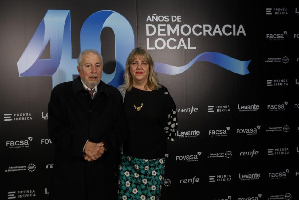 Gala de los 40 años de democracia local en Levante-EMV