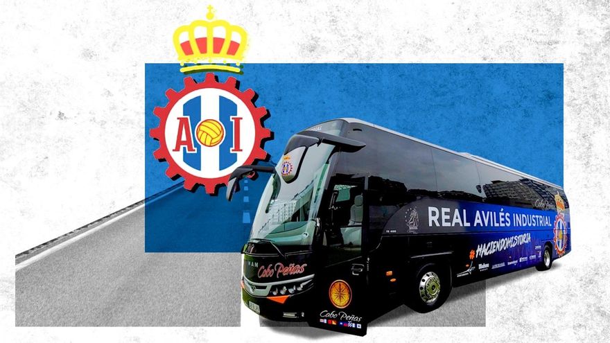 El Avilés gana con el calendario &quot;desasimétrico&quot;: 17.800 kilómetros de viajes, pero 2.000 menos