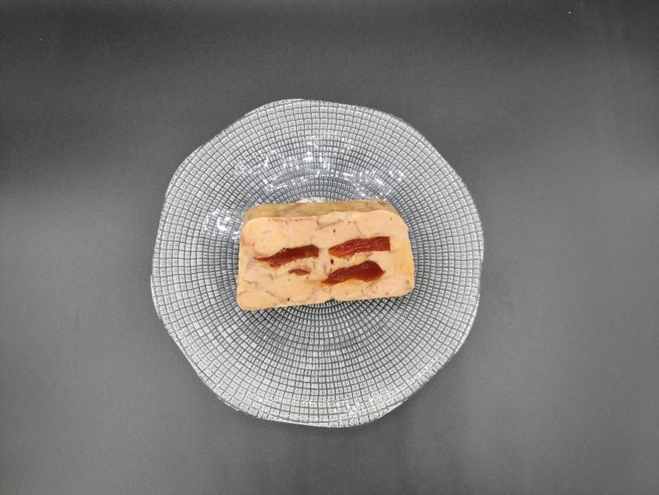 Terrina de foie Mi-cuit elaborada per alumnes de l''Escola d''Hostaleria de Figueres.