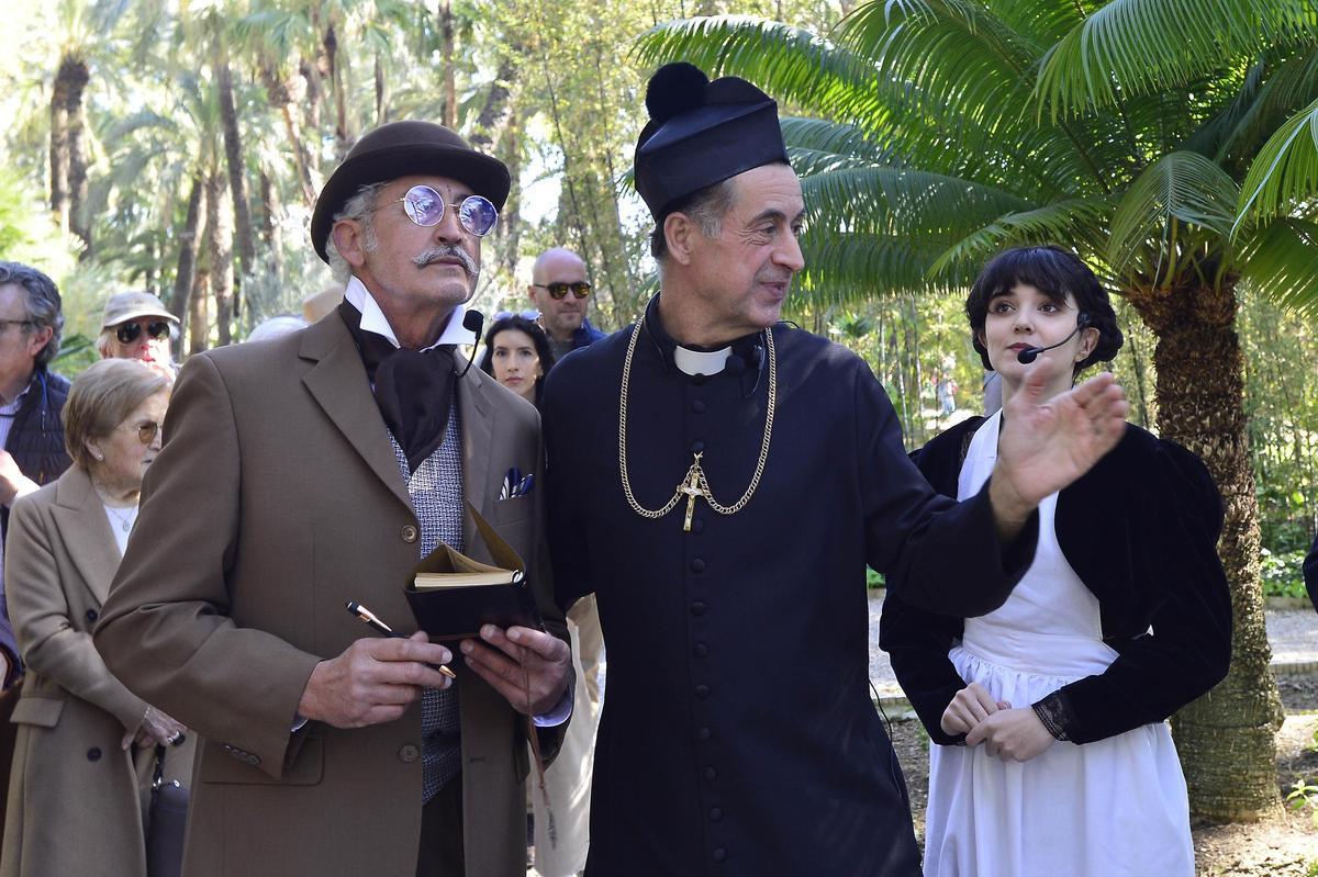 Recreación historica de la visita de la Emperatriz Sisi al Huerto del Cura
