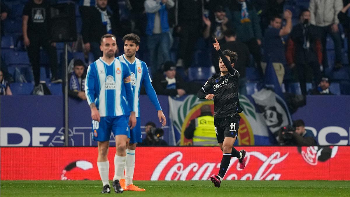 Espanyol - Real Sociedad | El gol de Take Kubo