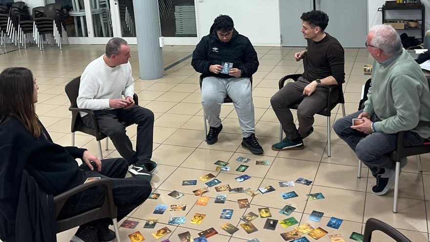 Una de les sessions del programa Mentora