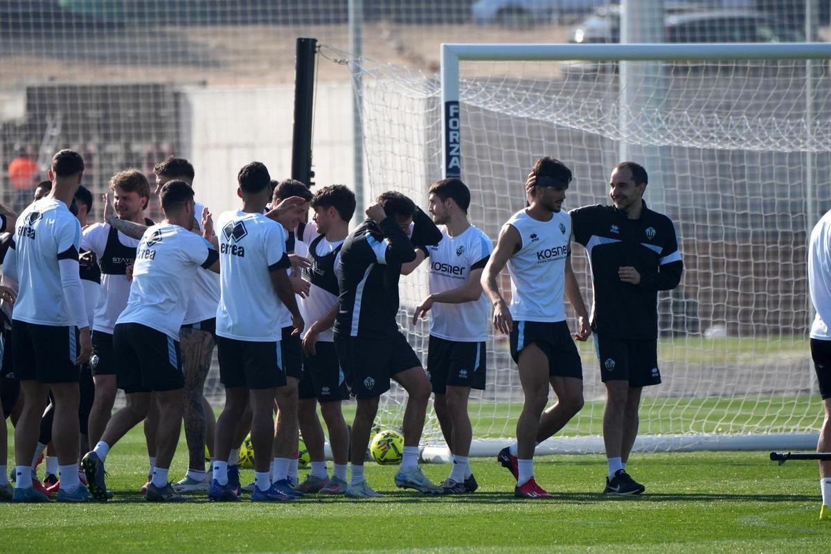 Entrenamiento del CD Castellón