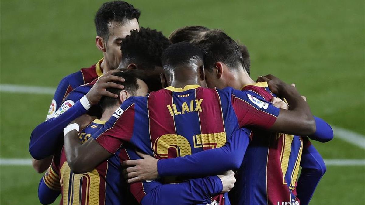 Así ha sido el entrenamiento del Barça antes de recibir al Cádiz