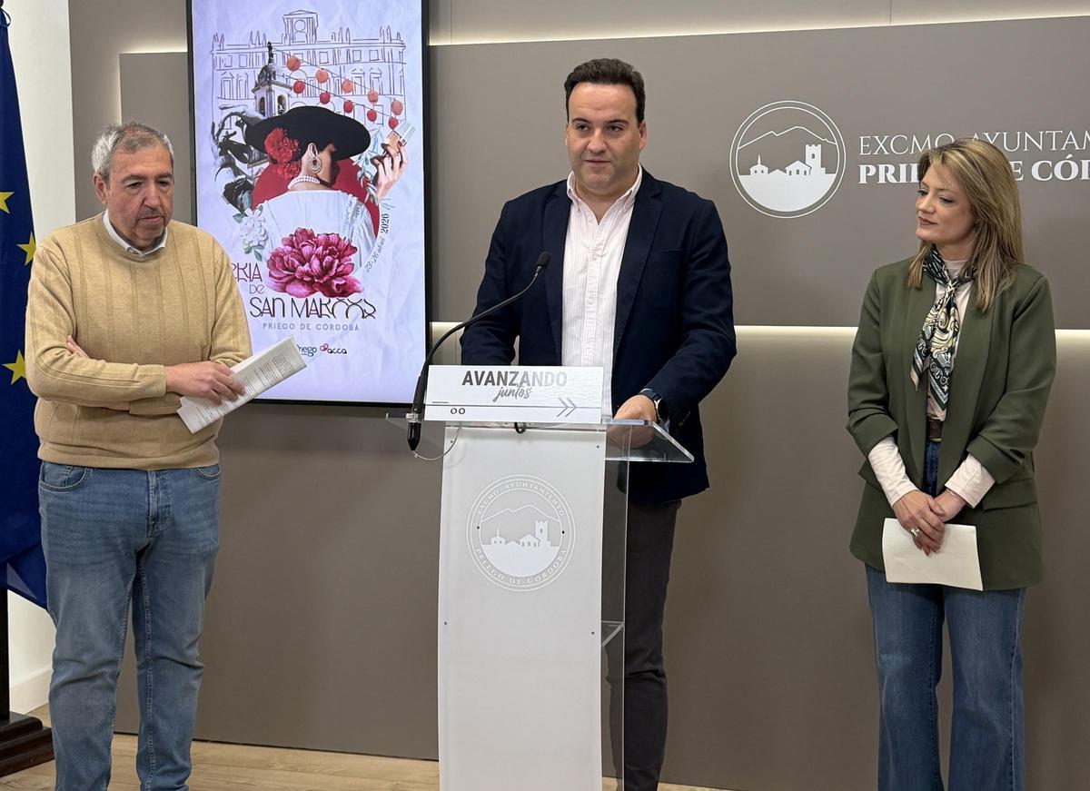 Presentación de la Feria de San Marcos de Priego de Córdoba.