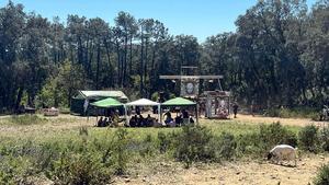 Acaba la rave de les Gavarres: els Mossos la donen per desmantellada i denuncien 17 vehicles i tres conductors